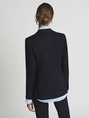 Reiss Navy Hayes Single Breasted Blazer - Image 5 of 6