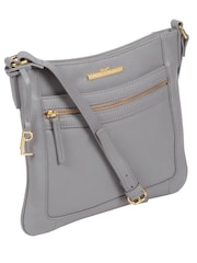 Pure Luxuries London Lewes Leather Cross-Body Bag - Image 4 of 6