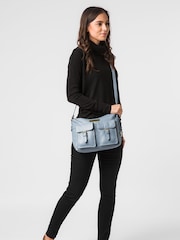 Pure Luxuries London Jenna Leather Shoulder Bag - Image 6 of 6