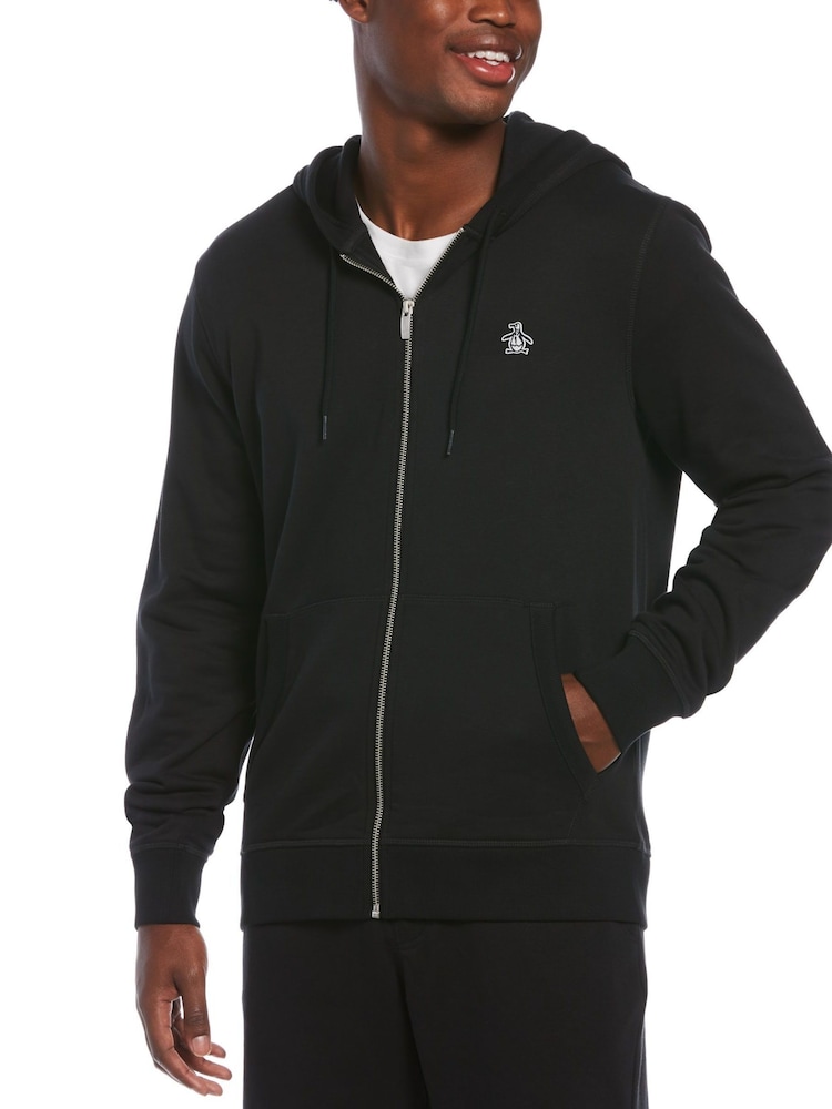 Original Penguin Sticker Pete Zip Hoodie - Image 1 of 4