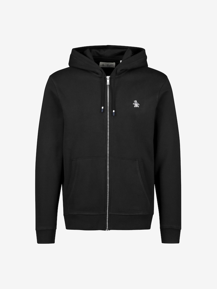 Original Penguin Sticker Pete Zip Hoodie - Image 4 of 4