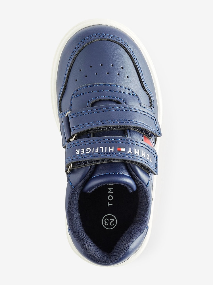 Tommy Hilfiger Blue Flag Low Cut Velcro Sneakers - Image 4 of 4