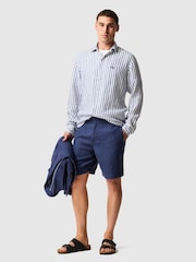 Rodd & Gunn Blue Seadown Sports Fit Shirt - Image 3 of 4