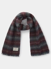Aubin Harpley Tartan Wool Mix Scarf - Image 1 of 3