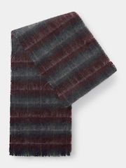 Aubin Harpley Tartan Wool Mix Scarf - Image 2 of 3