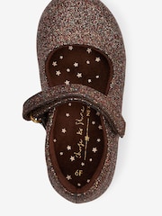 Bronze Brown Glitter Standard Fit (F) Mary Jane Occasion Shoes - Image 3 of 4