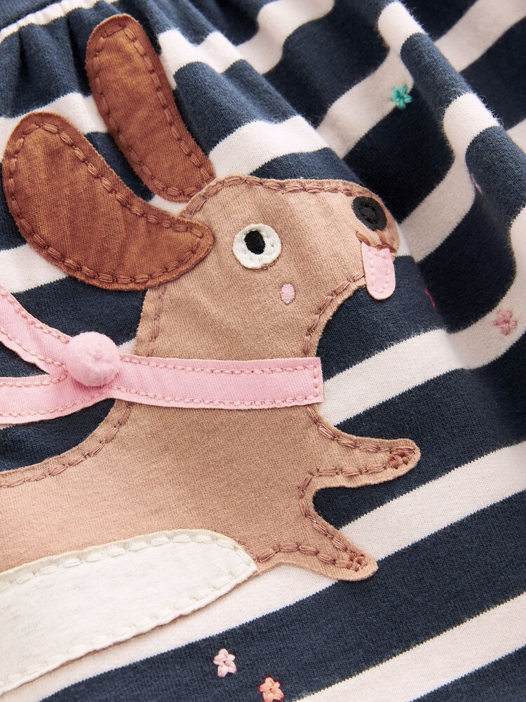 Striped Character Sweat Dress (3mths-7yrs) - Image 4 of 4 Striped Character Sweat Dress (3mths-7yrs) - Image 4 of 4