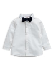 Mamas & Papas Blue 4 Piece Navy Suit With Knit Tie - Image 11 of 14
