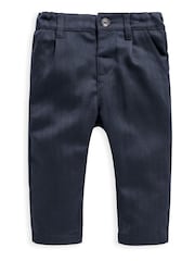 Mamas & Papas Blue 4 Piece Navy Suit With Knit Tie - Image 13 of 14