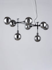 BHS Black Hennock Large Ceiling Light - Image 2 of 5