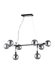 BHS Black Hennock Large Ceiling Light - Image 5 of 5