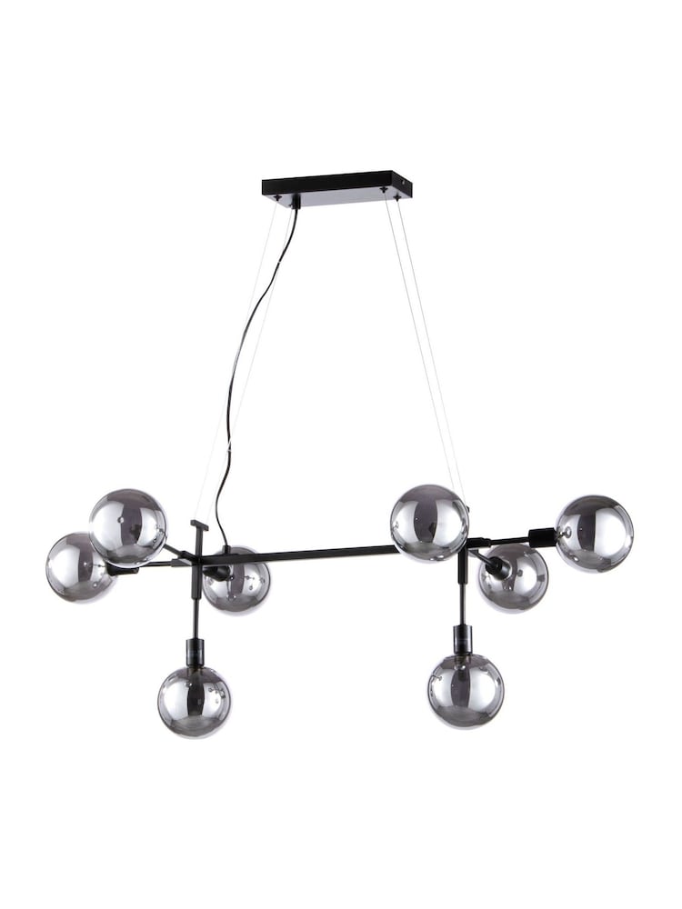 BHS Black Hennock Large Ceiling Light - Image 5 of 5