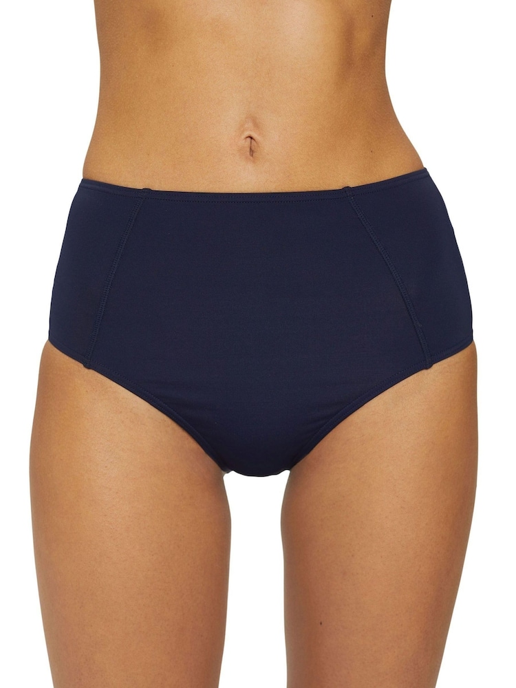 Esprit Navy Blue Beach High Waist Briefs - Image 1 of 5
