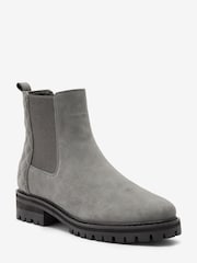 Grey Regular/Wide Fit Forever Comfort® Chunky Chelsea Boots - Image 2 of 4