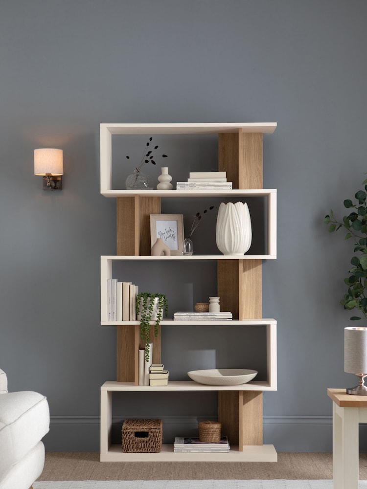 Cream Malvern Oak Effect Shelf - Image 1 of 4