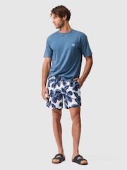 Rodd & Gunn Blue Broadford Swim Shorts - Image 3 of 5