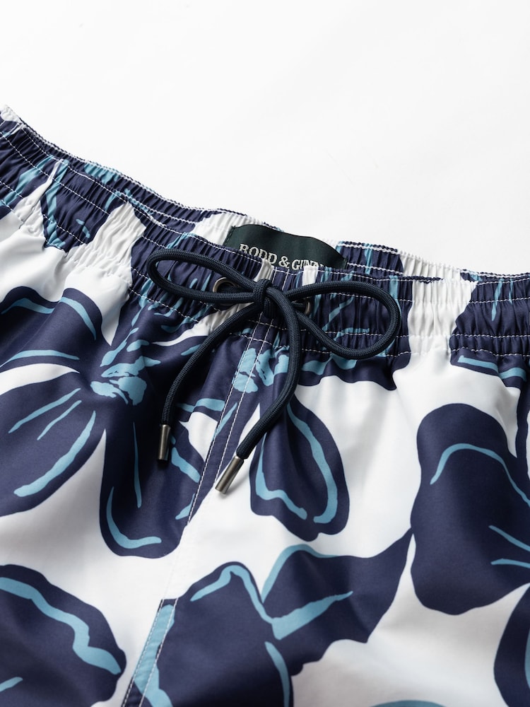 Rodd & Gunn Blue Broadford Swim Shorts - Image 5 of 5