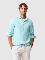 Rodd & Gunn Blue Coromandel Sports Fit Shirt - Image 1 of 5