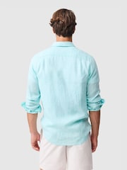 Rodd & Gunn Blue Coromandel Sports Fit Shirt - Image 2 of 5