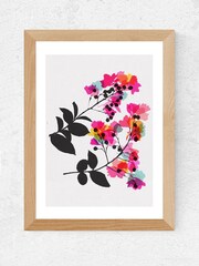 East End Prints Pink Myrtle 4 Print by Garima Dhawan - Image 1 of 2