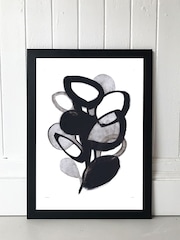 East End Prints Grey The Plant Print by Jorgen Hansson - Image 1 of 3