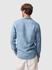 Rodd & Gunn Blue Coromandel Sports Fit Shirt - Image 2 of 5