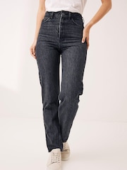 Fat Face Grey Mom Jeans - Image 1 of 7