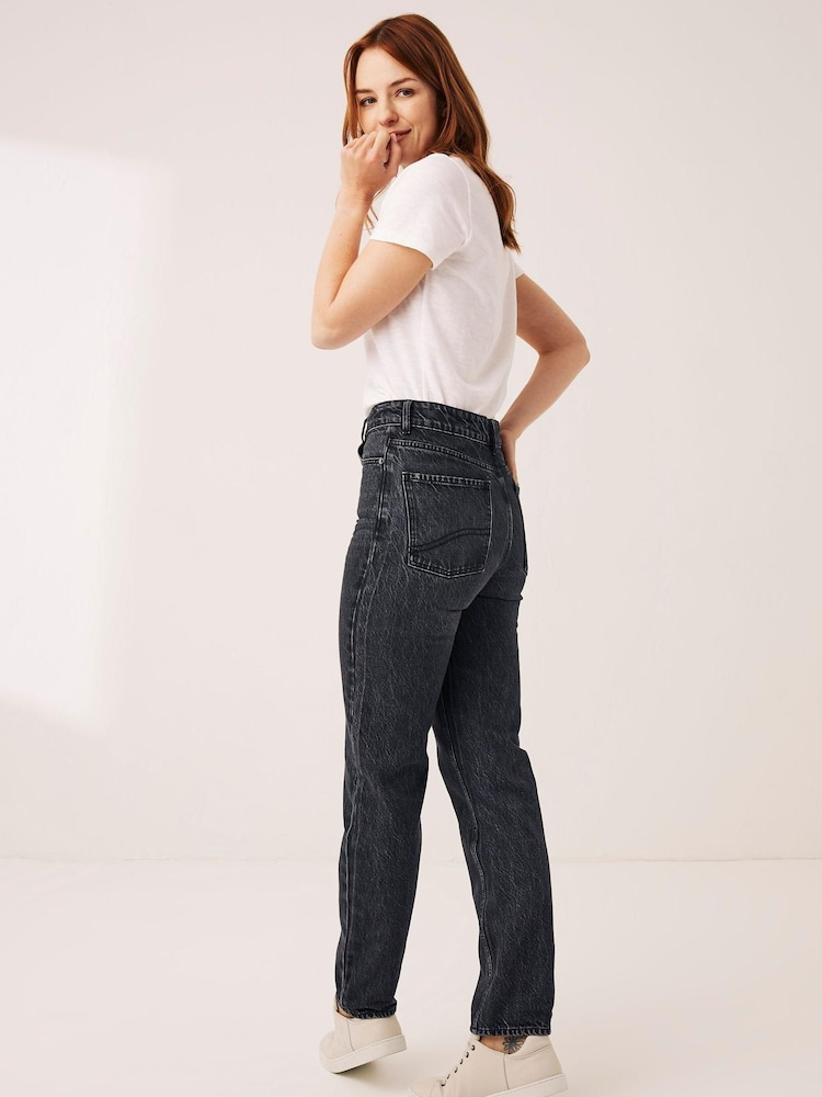 Fat Face Grey Mom Jeans - Image 2 of 7