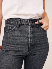 Fat Face Grey Mom Jeans - Image 6 of 7