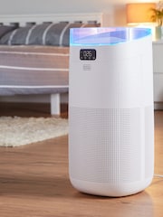 Black & Decker White Air Purifier with 8 Hour Timer - Image 1 of 8