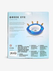 Sunnylife Blue And White Greek Eye Luxe Pool Ring - Image 4 of 4