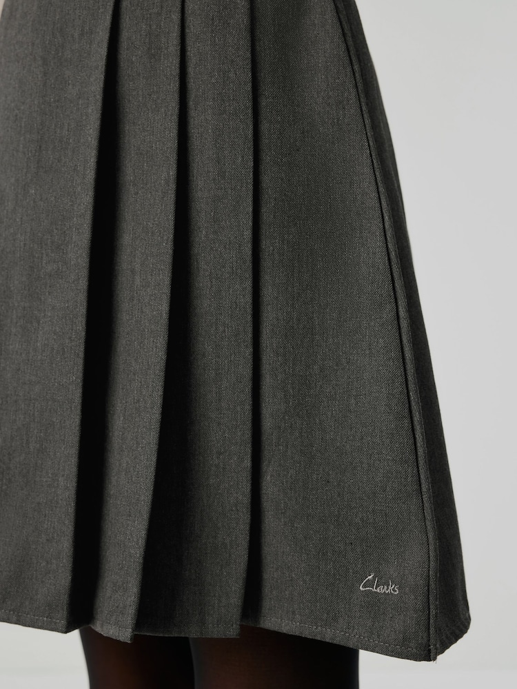 Grau - Clarks Faltenrock - Image 4 of 10