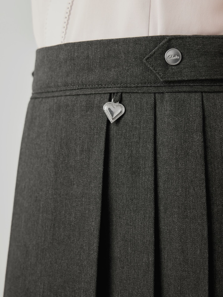 Grau - Clarks Faltenrock - Image 5 of 10
