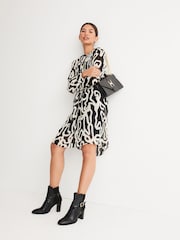 Black Forever Comfort® Buckle Detail Heeled Ankle Boots - Image 3 of 8