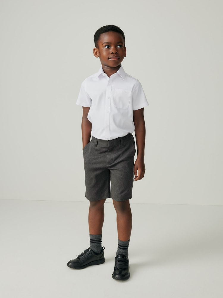 Clarks Grey School Shorts - Image 1 of 11