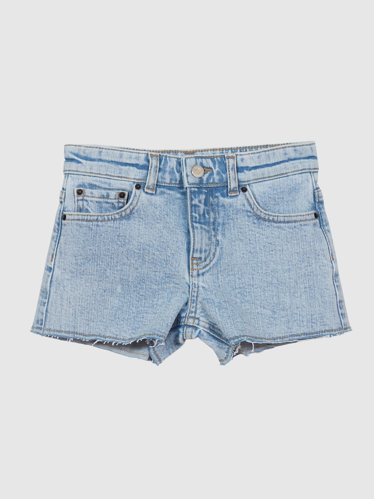 Reiss Light Blue Mila Jr Denim Shorts - Image 2 of 5
