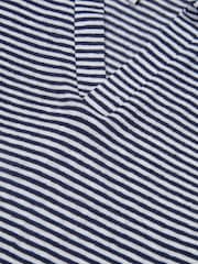 Reiss Navy Murphy Junior Open Collar Polo T-Shirt - Image 6 of 6
