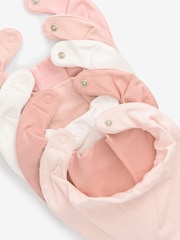 Rose - Dribble 100% coton BIBS 5 Paquet - Image 2 de 3