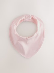 Pink 5 Pack Baby Dribble Bibs - Image 6 of 8