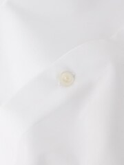 White Slim Fit 100% Cotton Shirts 3 Pack - Image 2 of 6