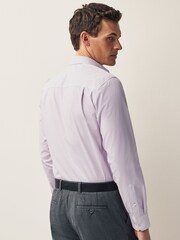 Pink Geometric Regular Fit Trimmed Shirts 2 Pack - Image 7 of 8