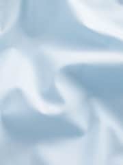 White/Blue Slim Fit Easy Care Single Cuff Shirts 2 Pack - Image 4 of 9