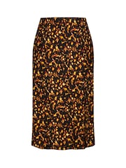 City Chic Orange Bettina Skirt - Image 1 of 3