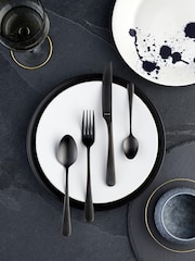 Amefa Black Austin Cutlery 24 Piece Set - Image 1 of 3