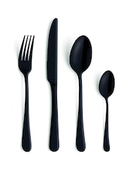 Amefa Black Austin Cutlery 24 Piece Set - Image 2 of 3