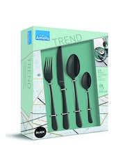 Amefa Black Austin Cutlery 24 Piece Set - Image 3 of 3