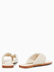 AllSaints White Loop Sandals - Image 3 of 5