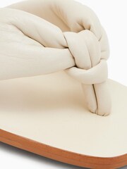 AllSaints White Loop Sandals - Image 5 of 5