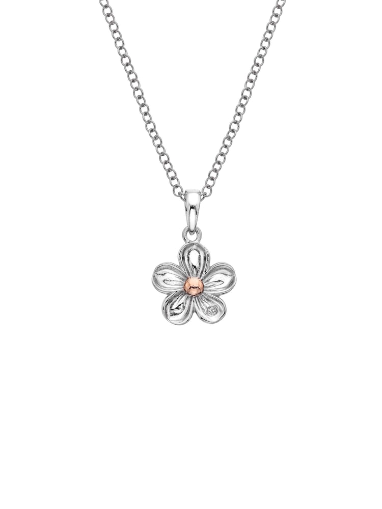 Hot Diamonds Silver Forget Me Not Pendant - Image 2 of 3