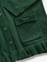zelena - Šolska jopica z V-izrezom Clarks - Slika 8 iz 9